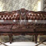 Resin Leather Sectional Furniture Sofa for Home Decor thumbnail-1