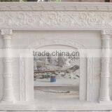 Hot Sale Modern Home Decor Stone Carvings and Sculpture Fireplace thumbnail-2