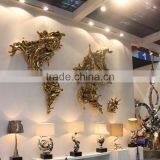 Designer Home Decor Stainless Steel World Map Metal Wall Sculpture thumbnail-1