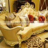 BISINI Luxury Curved Leather Arab Sofa Set thumbnail-1