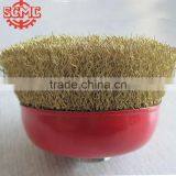 Heavy Duty Crimped Wire Industrial Cup Brush thumbnail-2