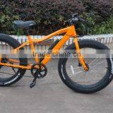 26inch 350W bafang brushless hub motor no foldable electric snowmobile electric fat tire bike