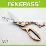 S8-1011C 24cm Stainless Steel Blades With Zinc Alloy Handle Scissors For Cutting Fabric thumbnail-2