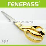 S8-1024C 30cm Stainless Steel Blades With Zinc Alloy Handle Tailoring Scissors thumbnail-1