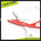 SC044 5-1/4" Professional Double Color Handle Paper Cutting Student Scissors Craft Scissor thumbnail-2