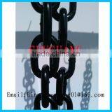 Linyi Shuguang Factory Supply Bright Black Painted Short Link Chain thumbnail-1