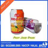 HALAL Aluminum Can(tinned) Mango Juice Drink With Fiber Pulp thumbnail-2