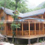 FBRWH002 Outdoor Modern Prefabricated Modular Log Wood House thumbnail-3