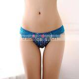 Stock Floral Flower Print Cute Low Waist Lace Sey Panties Women Underwear Thongs Bragas Women Panties Sey Underwear Women Briefs thumbnail-2