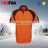 180gsm Net Long Sleeve Safety T-shirt for Running Mesh Safety Red T-shirts Fire Proof Safety T-shirt thumbnail-4