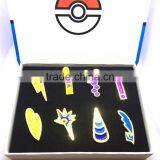 Wholesale Hot Sale Good Quality Cartoon Japanese Animation Pokemon Memorial Badge Set for Children Birthday Gifts thumbnail-3