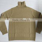 High Quality Mens Roll Neck Knitwear Cashmere Blend Turtleneck Slim Fit Knitted Sweater(LC009) thumbnail-1