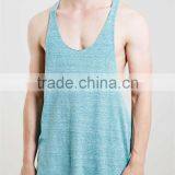 Stringer Custom Made Plain 100% Cotton Wholesale Bodybuilding Stringer Singlet in Bulk thumbnail-1