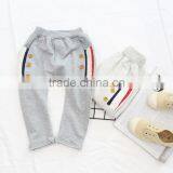 Spring Boy Pants Children Stripe Cotton Stretch Pants Haren All-match Trousers thumbnail-1