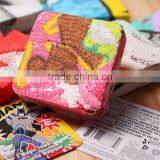 Best Price Terry Cloth Printed Compressed Compact Cotton Towel for Gift Use