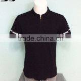 2016 JXY Golden Zipper Black T-shirt for Man thumbnail-1