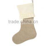 New Style Burlap Personalized Christmas Stocking thumbnail-4