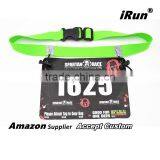 2017 New Triathlon & Marathon Kids Race Number Belt With Bibs Gel Holders - Customized Race Bibs Holder Belt - Printing Tri-Belt thumbnail-2