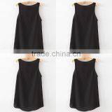 Newest Fashion Chiffon Ruffles Lace Patchwork Womens Tops thumbnail-4