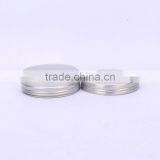 R1928H 60ml 68*25mm Aluminum Cute Small Metal Tin Round Boxes thumbnail-2