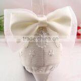 Fashionable Lace and Bow Tie For Shoe Heel Shoes Ornament With Metal Clip Shoe Charms thumbnail-4