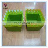 Spring Decorative Wool Felt Storage Basket thumbnail-1