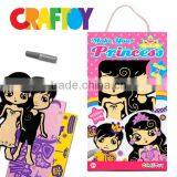 Kids Project Girl Craft Create You Own Felt Doll Princess thumbnail-2