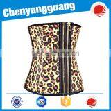 Wholesale Animal Print Latex Waist Shapewear Corset thumbnail-6