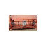 380 Volt Suspended Working Platform , Safe Work Platforms ZLP630 , Steel With Dipping Zinc