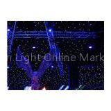 2m * 3m Flexible Fireproof DMX LED Curtain , Starlit DJ LED Backdrop Curtain thumbnail-1