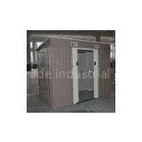 Movable Small Pent Metal Storage Shed , 0.25mm Color Board DIY Metal Shed For Garden
