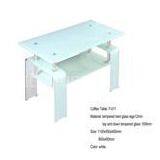 F-011 White Paint Coffee Table