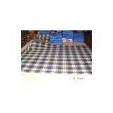 100% POLYESTER CHECK DESIGN POLAR FLEECE BLANKET