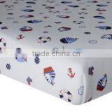 100% Cotton Printed Bedding/fitted Crib Sheet/bed Sheet thumbnail-1