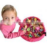 Factory Supplier Drawstring Toy Carry Bag Organizer,Play Mat Toy Storage Bag thumbnail-2