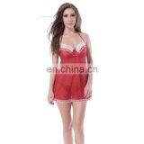 2017 Erotic Red Mature Lingerie Sexy Babydoll thumbnail-2