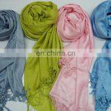 Viscose Self Jacquard Shawls