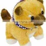 Lifelike Cheap Cute 10cm Custom Stuffed Animal Soft Dog Plush Keychain thumbnail-2