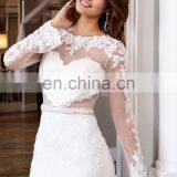Long Sleeve Vintage Lace Elegance Wedding Dress thumbnail-2