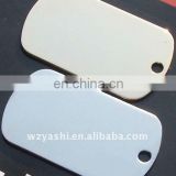 sublimation tag