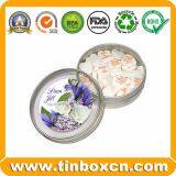 Round Metal Candy Tin Box for Sweets Sugars Confectionary Storage thumbnail-2