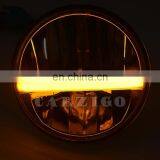 DOT SAE E-mark Certificated Clearance Lens 6000K 7 Inch 20w Led Headlight 7" Round E9 Auto Lamp thumbnail-6