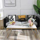 Wholesale Cheap Coffee Table With White Marble Coffee Table Top thumbnail-3