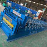 Dixin Color Steel Metal Roof Galvanized Roofing and Wall Panel Sheet Double Layer Profile Cold Roll Forming Machine thumbnail-5