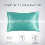 Low MOQ Polyester Durable Silky Smooth Decorative Satin Silk Pillowcase Set For Hair Skin thumbnail-3