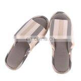 Womens/Mens Unisex Cotton and Linen Casual Indoor Outdoor Open-Toe Japanese Style Anti-Skid Home Slippers Sandal thumbnail-5