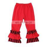 Toddler Baby Girls Icing Ruffle Leggings Pants Cotton Tights Active Trousers 3 Pleats thumbnail-2