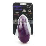 IQ Treats Puzzle Toy Bounce Eggplant Shaped Treats Dispenser Interactive Toy Dog Toy thumbnail-5