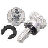 Motorcycle Rear Fender Seat Bolt Screw Nut License Plate Mount Knob Cover For Harley XL Dyna Touring COV Softail thumbnail-5