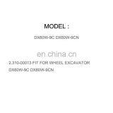 DIESEL ENGINE PARTS ARM ASSY ROCKER 2.310-00013 FIT FOR WHEEL EXCAVATOR DX60W-9C DX60W-9CN thumbnail-1